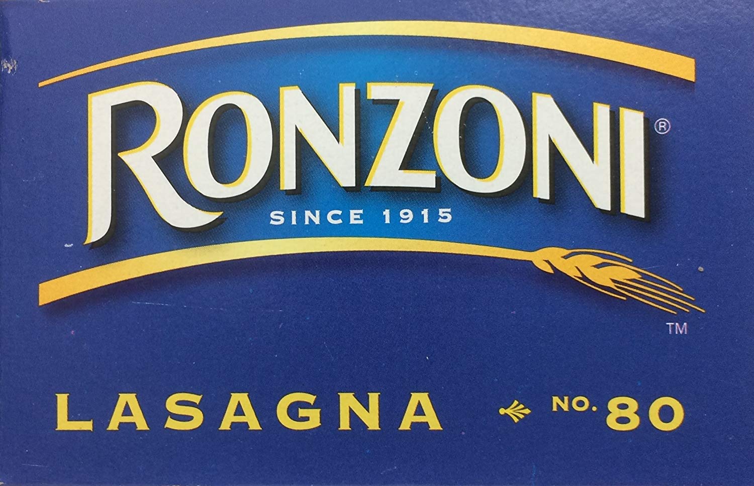 Ronzoni Logo - Amazon.com : Ronzoni Lasagna Enriched Macaroni 16 Oz. Pack Of 3 ...