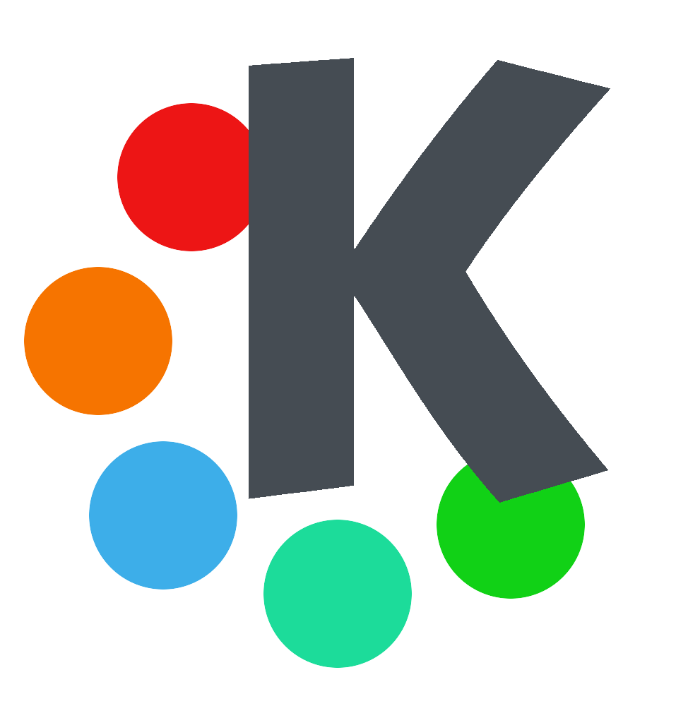 KDE Logo - Start page - Neptune EN
