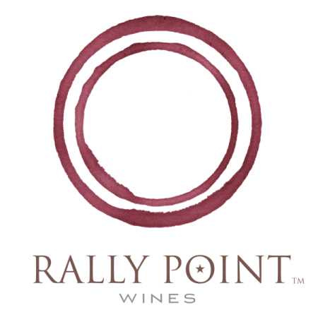 Concentric Logo - The Logo - Rally Point Wines - Concentric Wine Stain Circles