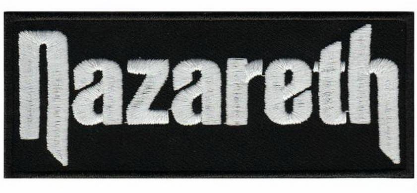 Nazareth Logo - NAZARETH Rock Logo Iron On Sew On Embroidered Patch 4.7