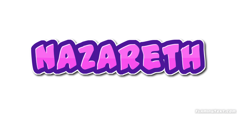 Nazareth Logo - Nazareth Logo. Free Name Design Tool from Flaming Text