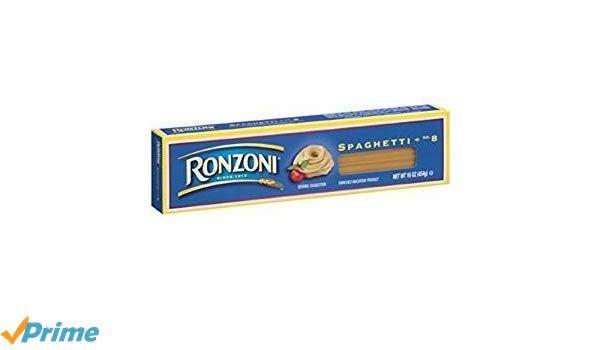 Ronzoni Logo - Amazon.com : Ronzoni Spaghetti Macaroni 16 Oz. Pack Of 3. : Grocery ...