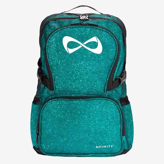 Nfinity Logo - NFBP-SP440 Sparkle Backpack Teal w/ White Logo *NO DISCOUNTS APPLY