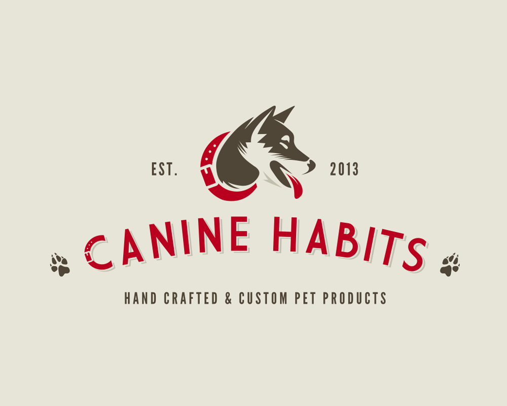 Canine Logo - Need a retro dog logo for pet products- Canine Logo design