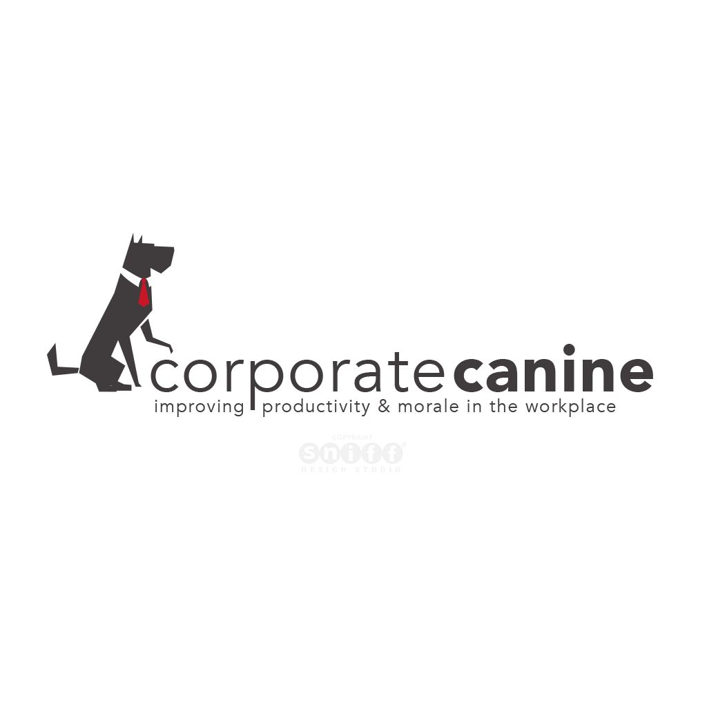 Canine Logo - The Corporate Canine Logo & Website Design | Sniff Design Studio™