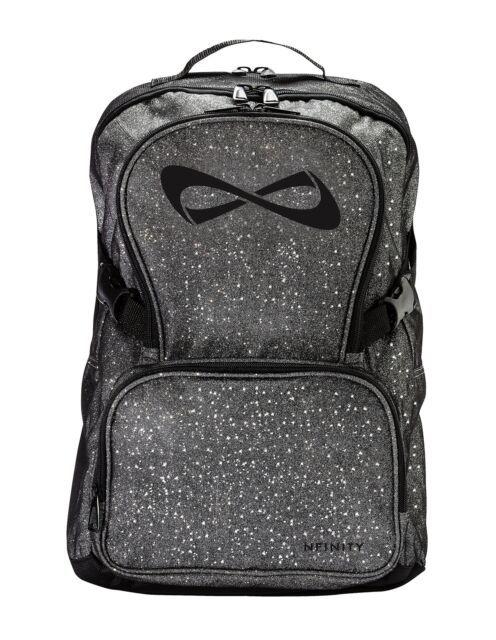 Nfinity Logo - Nfinity Backpack With Logo Sparkle Grey/black