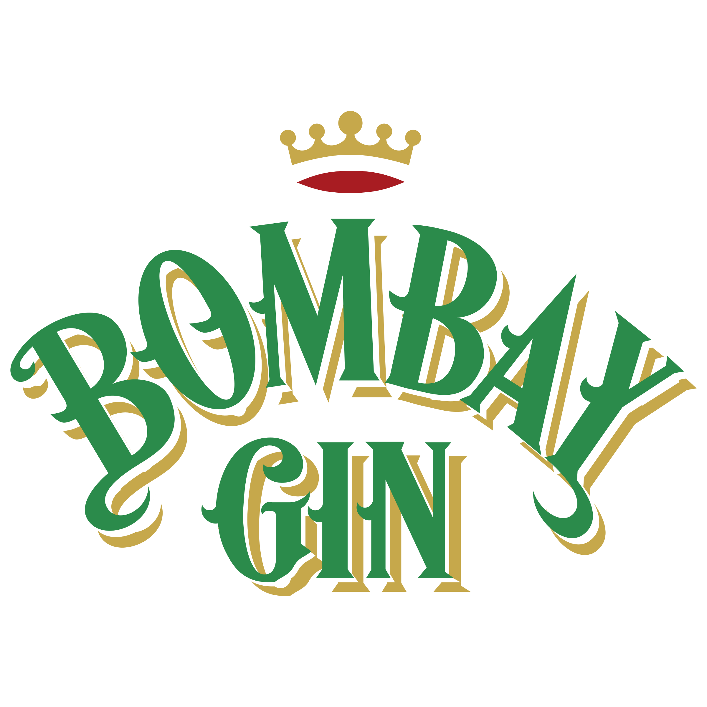 Gin Logo - Bombay Gin Logo PNG Transparent & SVG Vector - Freebie Supply