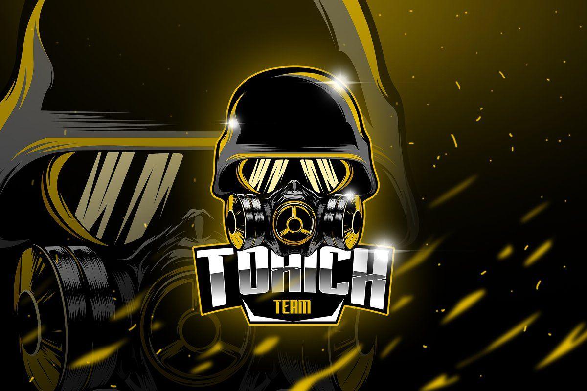 Toxic Logo - Toxic Team - Mascot & Esport Logo