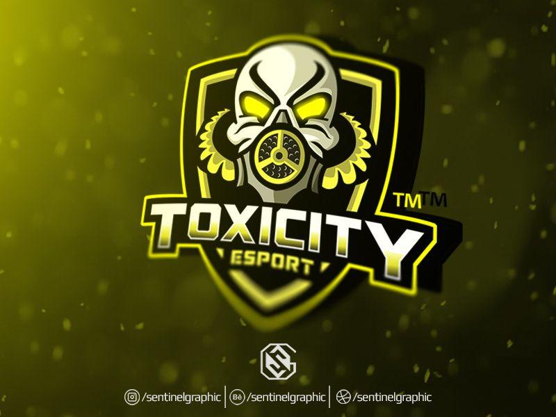 Toxiz Logo - TOXICITY Esport Logo | GAS MASK Mascot Logo Sport by Teng Studio on ...