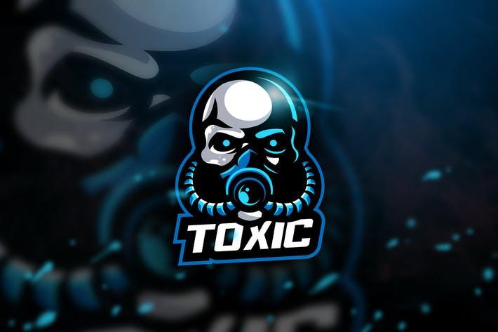 Toxiz Logo - Toxic - Mascot & Esport Logo by aqrstudio on Envato Elements