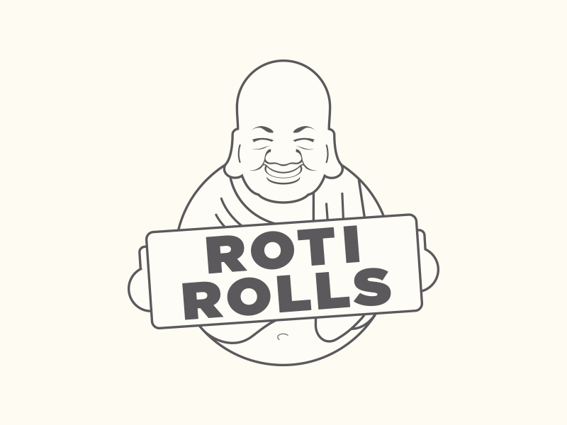 Roti Logo - Roti - Food Truck Logo by Bob Elicker | Dribbble | Dribbble