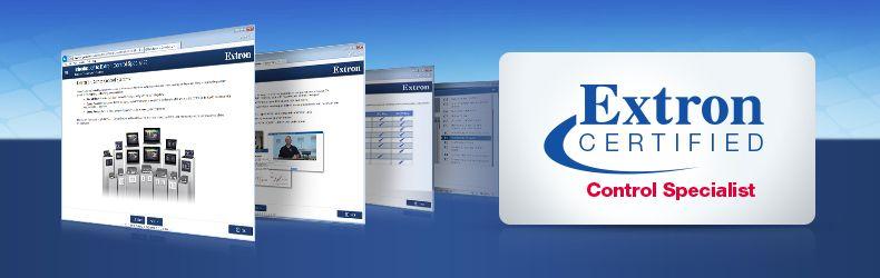 Extron Logo - Extron Control Specialist Online Certification Program