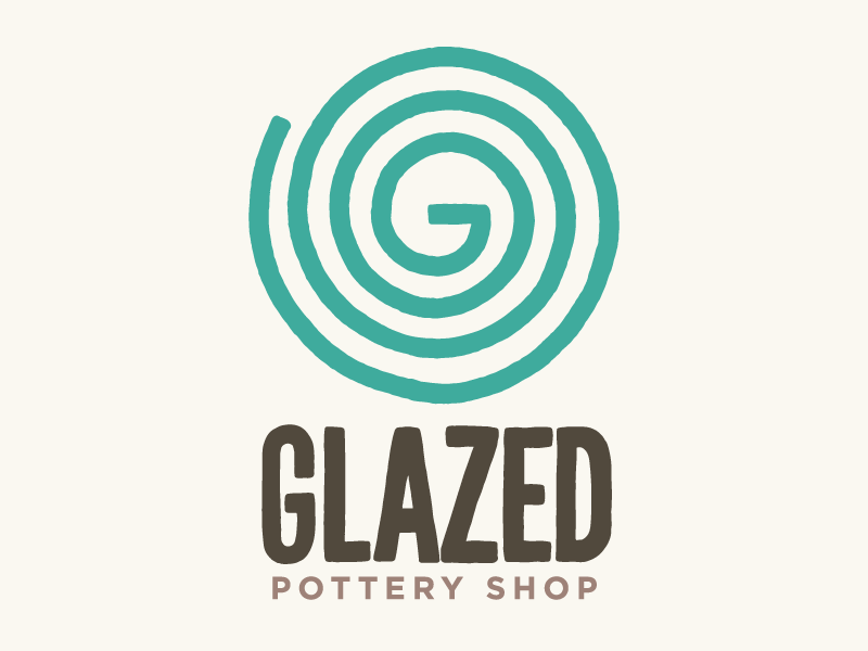 Pottery Logo - Logo for Glazed Pottery Shop by Nick Lacke on Dribbble