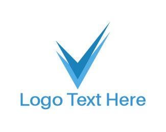 Update Logo - Blue Check Logo. BrandCrowd Logo Maker