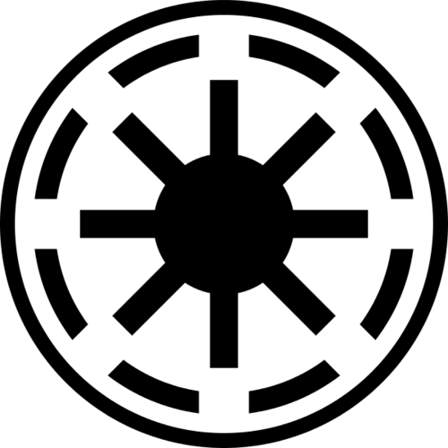 Republic Logo - star wars is the Galactic Republic logo supposed to represent