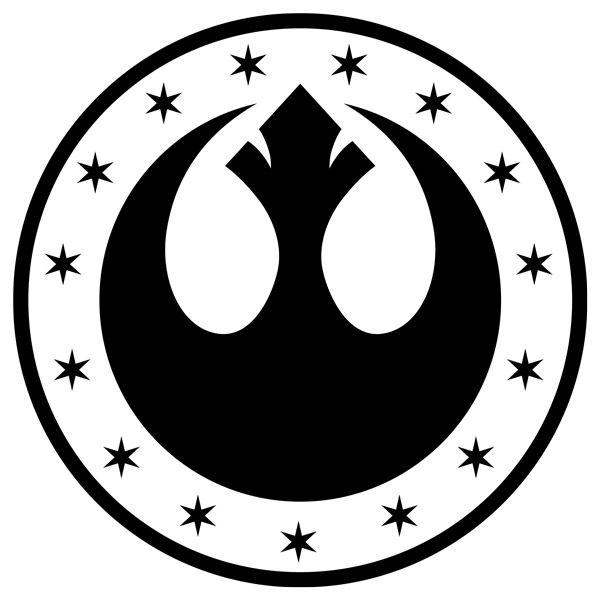 Republic Logo - New Republic Logo image of the New Order mod for Star Wars