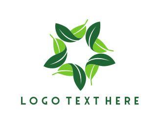 Leafy Logo - Leafy Star Logo