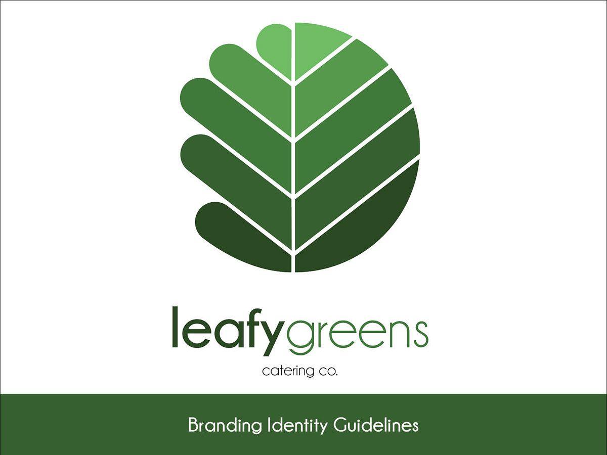 Leafy Logo - Leafy Greens Catering Co. Logo, Branding & Social Media on Behance