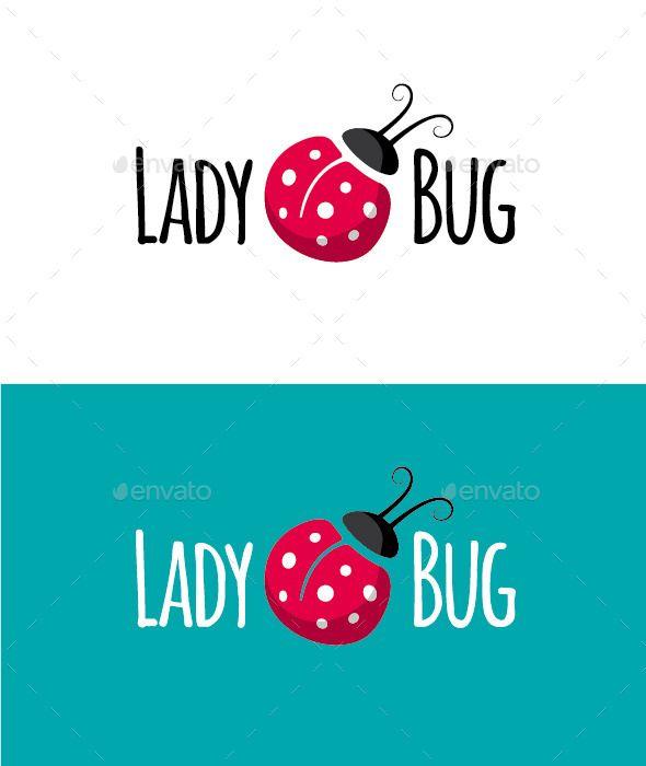 Ladybug Logo - Pin by best Graphic Design on Logo Templates | Ladybug, Logos, Logo ...