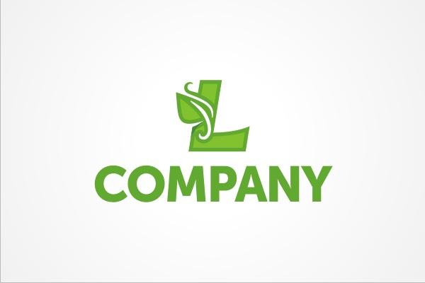 Leafy Logo - Free Logo: Leafy Letter L Logo