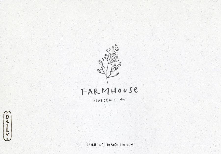 Leafy Logo - Hand Drawn Style Leafy Logo Design by Daily Logo Design, The Paris ...