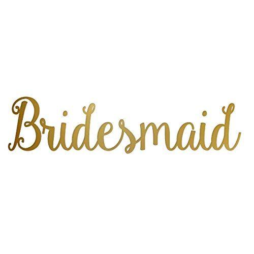 Bridesmaid Logo - Bridesmaid Iron on transfer vinyl, DIY Heat Transfer for T shirt, tote  bag,Tank top, iron on transfers Bridal Party (#IG)