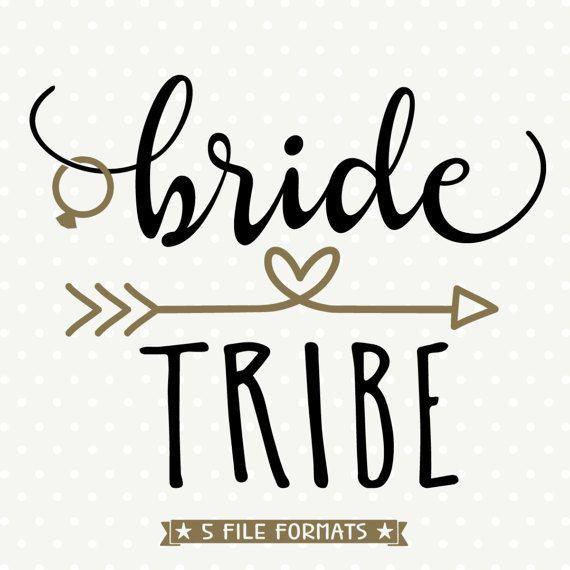 Bridesmaid Logo - DIY Bridal Party Shirt, Bride Tribe SVG, Bridesmaid gift svg ...