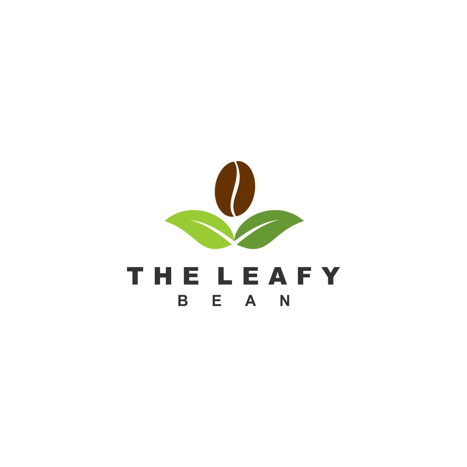 Leafy Logo - Playful, Modern, Coffee Shop Logo Design for The Leafy Bean by ...