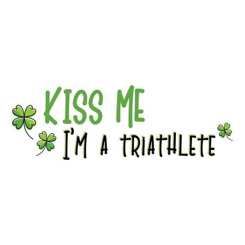 Irish Logo - Kiss Me Tri | Logo Add-on