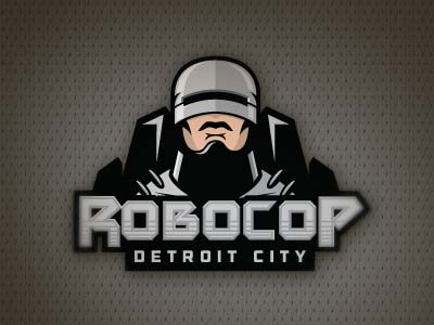 RoboCop Logo - Robocop by Tortoiseshell Black on Dribbble