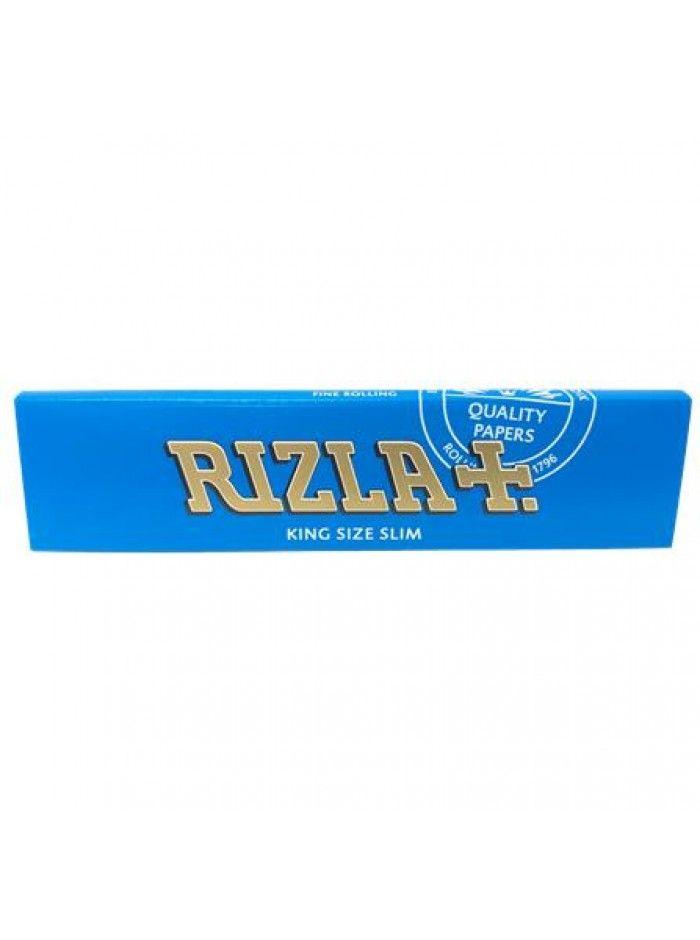 Rizla Logo - Rizla Blue King Size Slim Rolling Papers