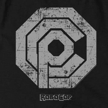RoboCop Logo - Robocop OCP T-Shirt Logo on Black