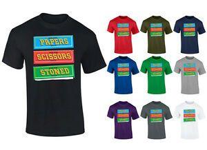 Rizla Logo - Mens Rizla Rolling Papers Scissors Stoned Funny Logo T-shirt NEW S ...