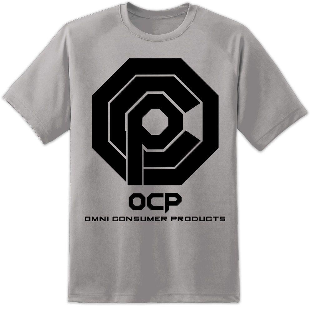 RoboCop Logo - US $11.99 40% OFF. Robocop OCP Classic Movie Logo T Shirt Print ED209 Retro Vintage Original Design Cool Casual Pride T Shirt Men Unisex New In