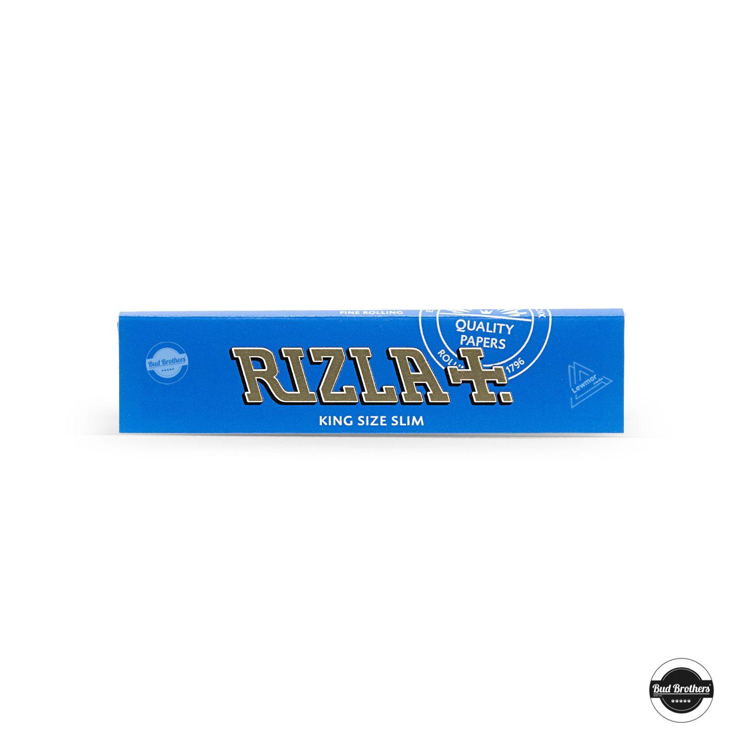 Rizla Logo - Rizla King Size Blue Rolling Papers - Bud Brothers