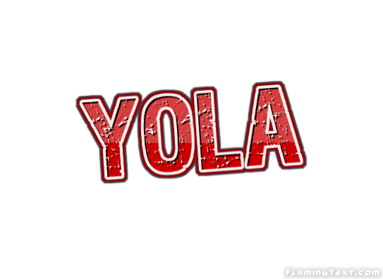Yola Logo - Liberia Logo. Free Logo Design Tool from Flaming Text