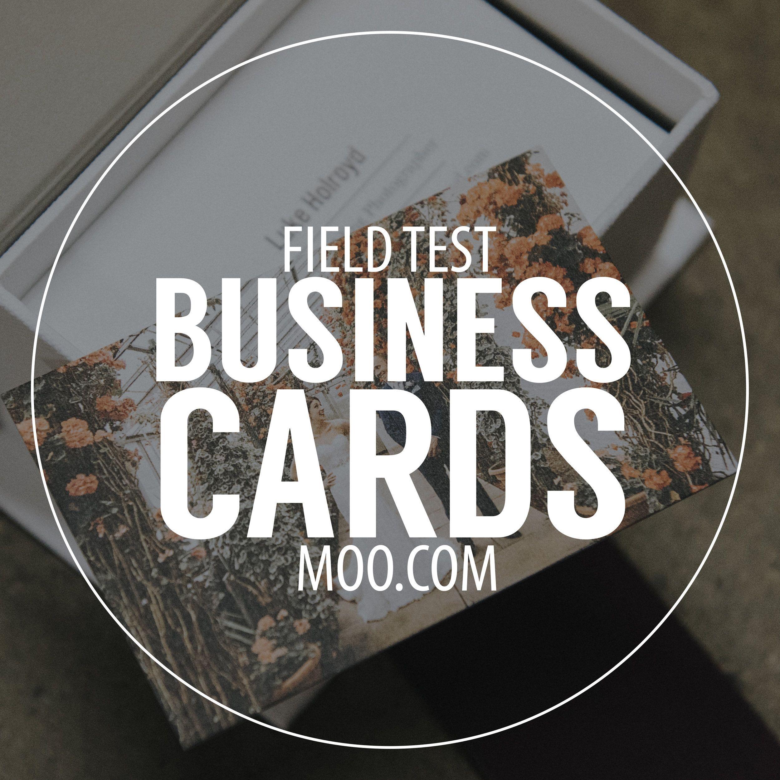 Moo.com Logo - Field Test: Business Cards from MOO.com
