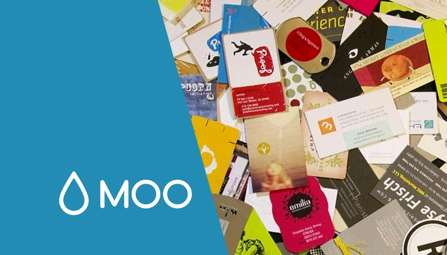 Moo.com Logo - Business Cards by Moo.com. Mac's List