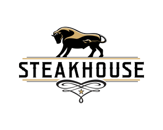 Steak Logo - Steak House Logo design - A perfect logo for a steakhouse restaurant ...