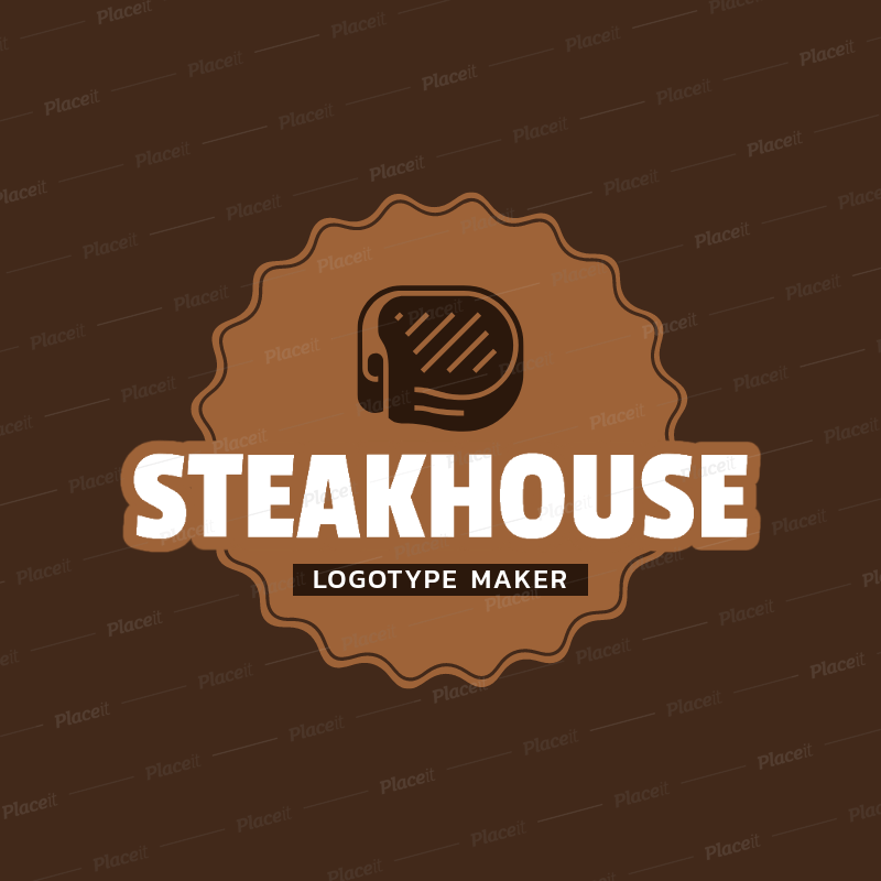 Steak Logo - Steakhouse Logo Maker with Steak Icon 1677e