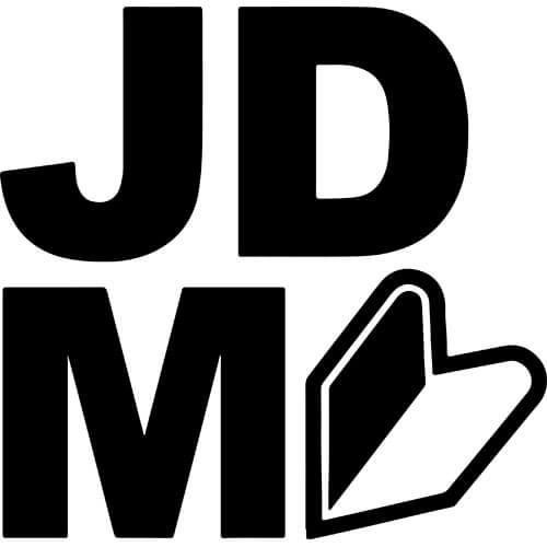 JDM Logo - JDM Decal Sticker DECAL STICKER