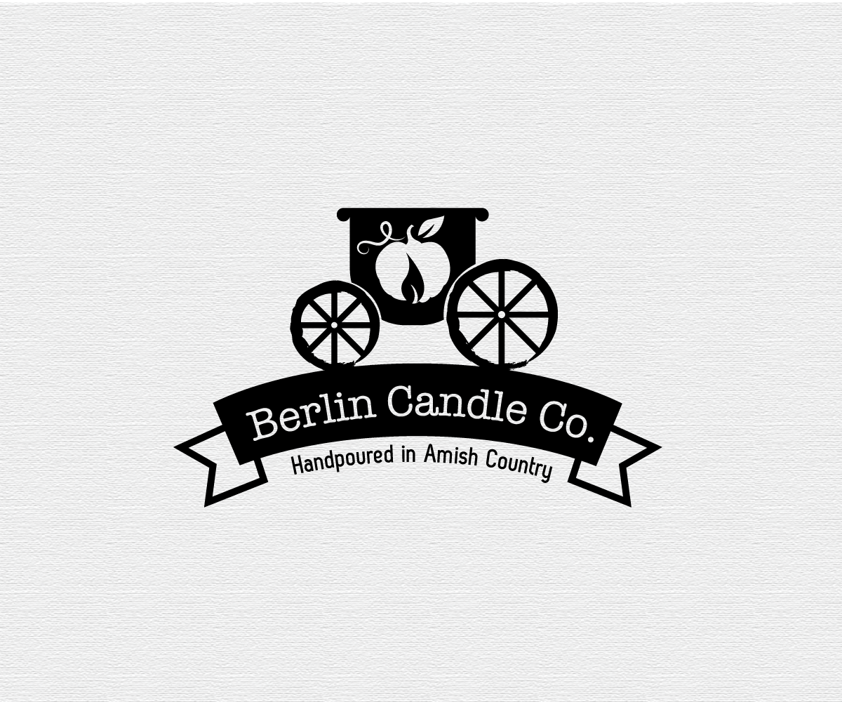 Amish Logo - Industry Logo Design for Berlin Candle Co. Handpoured in Amish ...
