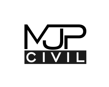 MJP Logo - MJP Civil Logo Design