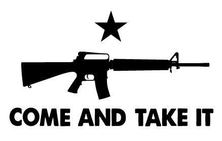 M16 Logo - Come and Take It (M16) Flag