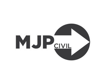 MJP Logo - MJP Civil Logo Design