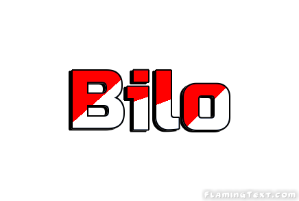 Bilo Logo - Indonesia Logo | Free Logo Design Tool from Flaming Text