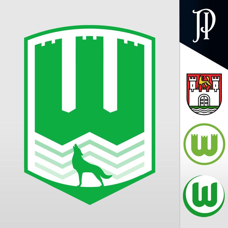 Wolfsburg Logo - VfL Wolfsburg - Logo Rebrand