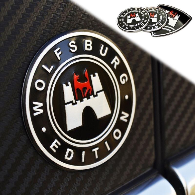 Wolfsburg Logo - Wolfsburg germany Badge Emblem Kit For MK6 MK7 GOLF R 7 6 GTI JETTA POLO CC