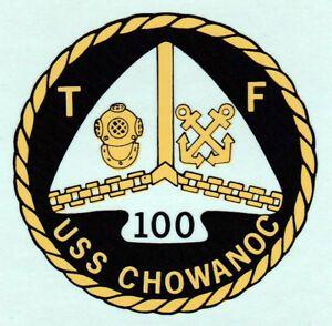 ATF Logo - Details about USN US NAVY USS CHOWANOC ATF-100 TUG SHIPS CREST LOGO CUSTOM  MUG CUP STEIN