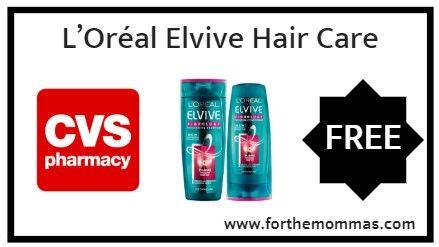 Elvive Logo - CVS: L'Oréal Elvive Hair Care As Low As FREE Starting 10 7